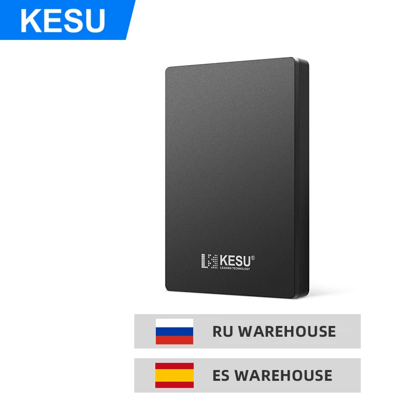KESU 2,5 дюймов внешний жесткий диск 320 Гб USB 3,0 HDD портативный внешний HD Жесткий диск для настольного ноутбука сервер черный/синий/красный