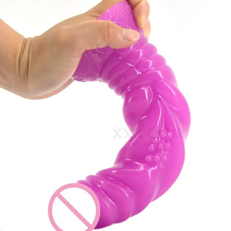 Оригинальный фаллоимитатор FAAK 20*5 см с грубой поверхностью мягкий пенис Dong для