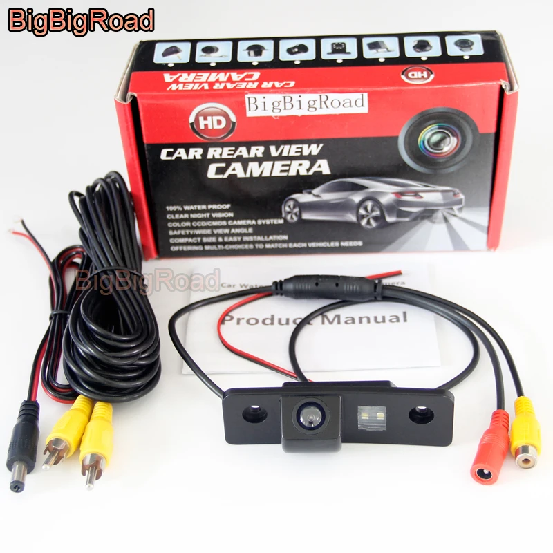 

BigBigRoad For SKODA Roomster FABIA Octavia MK1 MK2 1998 1999 2000 2001 2002 2003 -2014 Car Rear View Backup Parking CCD Camera