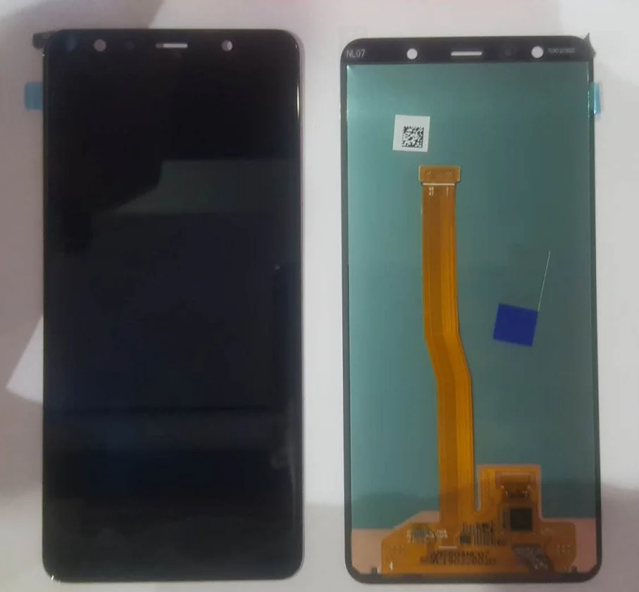 ЖК дисплей с дигитайзером сенсорного экрана для SAMSUNG GALAXY A7 2018 A750 A750F экран 6 0 дюйма