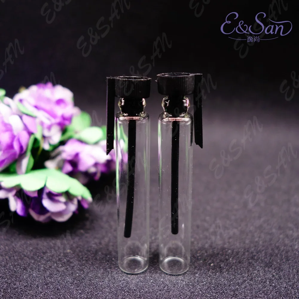 

100pcs/lot 3ML Perfume Dispensing Trial Sample Glass Pull Tube with Test Incense Sticks Smell Perfume Bottle