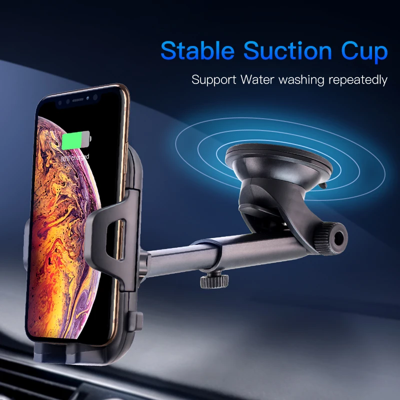 ! ACCEZZ Регулируемый автомобильный держатель для телефона универсальный iphone X XR XS MAX