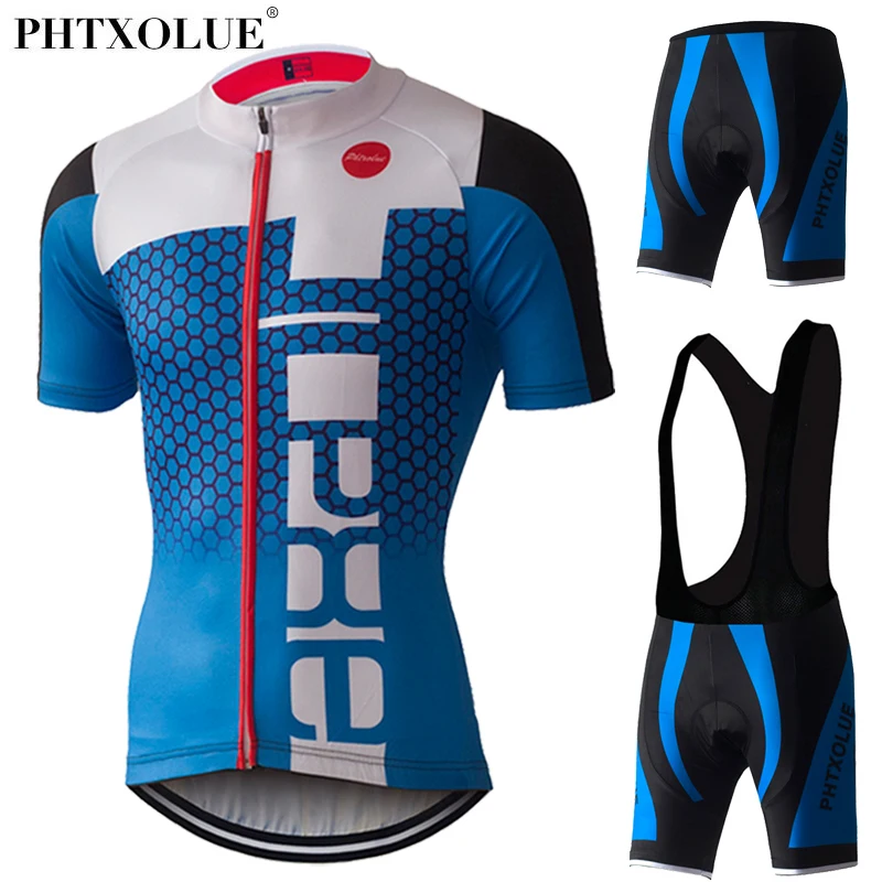 PHTXOLUE мужские велосипедные комплекты Mtb Джерси летняя дышащая одежда для горного
