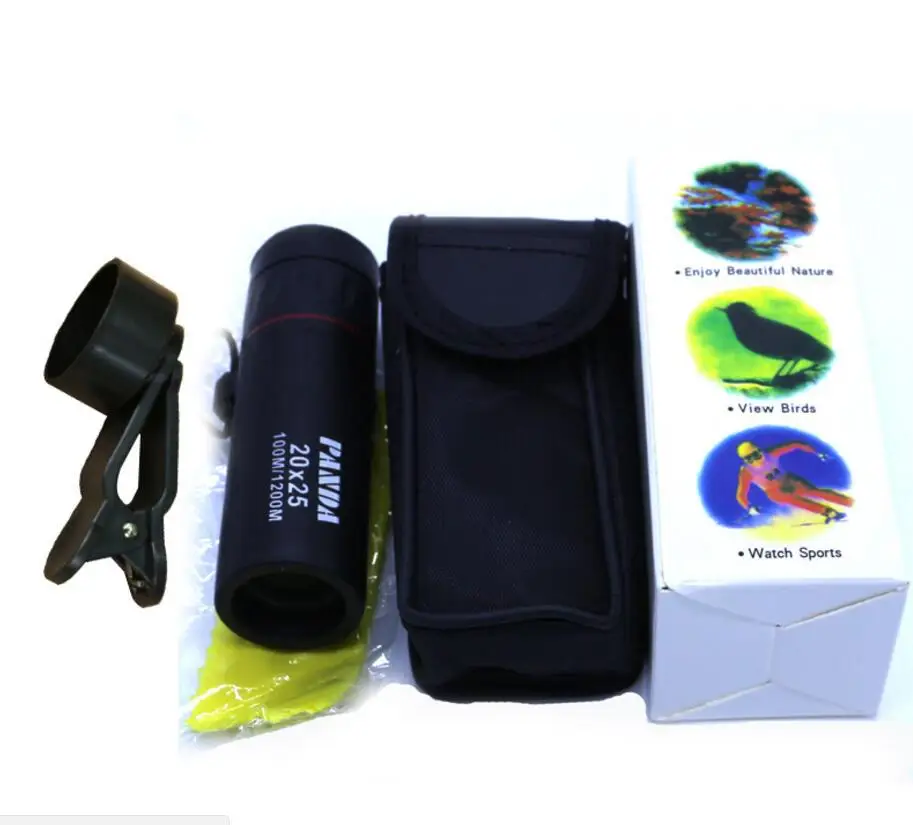 Новинка монокулярный телескоп 20x25 мм для использования вне помещения с