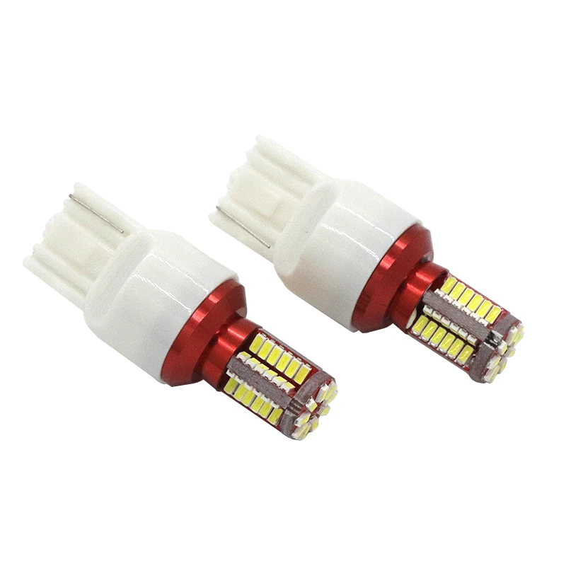 1 шт. T20 7440 7443 W21/5 Вт 57 SMD 3014 Светодиодные Авто Тормозные огни для автомобиля 21/5 DRL