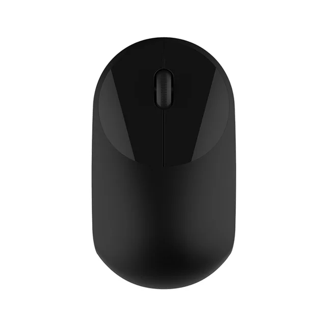 Black ( no battery ) Оригинальная беспроводная мышь Xiaomi Youth Edition 1200 точек/дюйм 2,4 ГГц оптическая мышь мини беспроводная мышь для ноутбука Macbook мышь - Цвет: Black ( no battery )