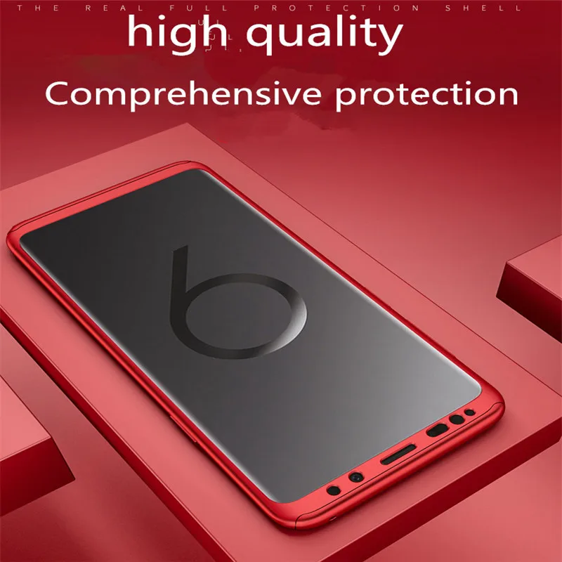CBL 360 Degree Full Cover Case For Samsung Galaxy S9 Plus Shockproof Cases S8 NOTE 8 S7 Edge Screen Film |