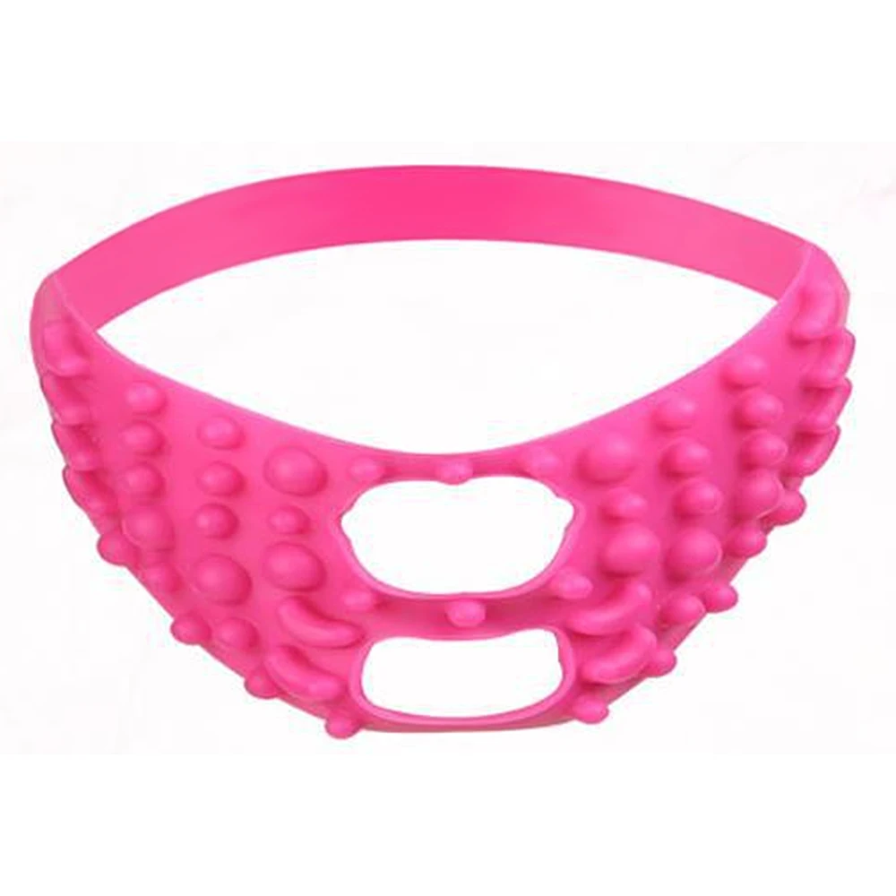 Силиконовая маска для лифтинга лица бандажный пояс V образной формы не