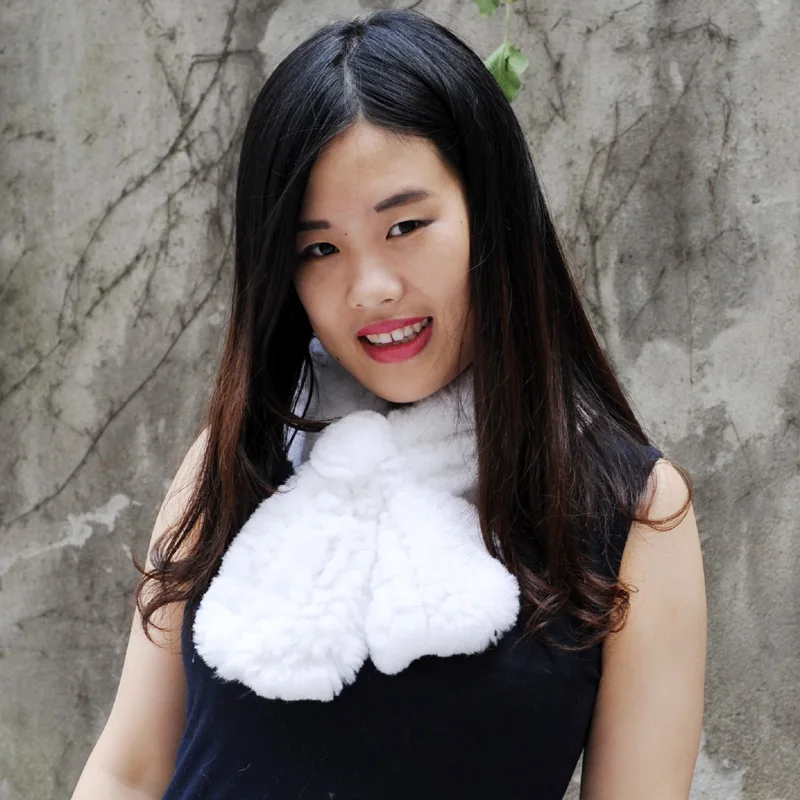 Бесплатная доставка стандартная цена зимние модные вязаные шарфы из меха