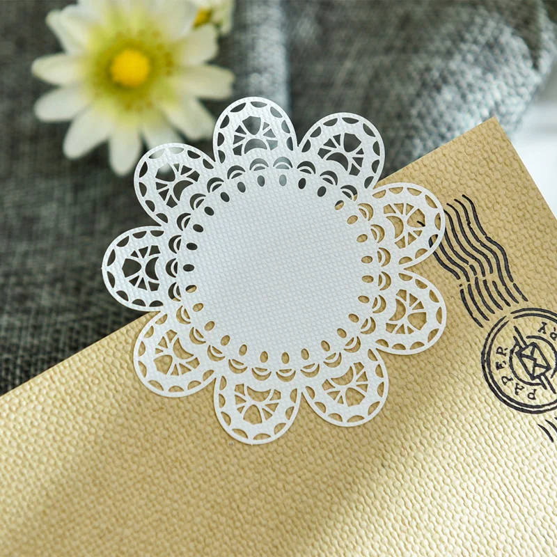 White Lace Paper Doilies/Placemats for Wedding Party Decoration Supplies Scrapbooking Crafts | Дом и сад