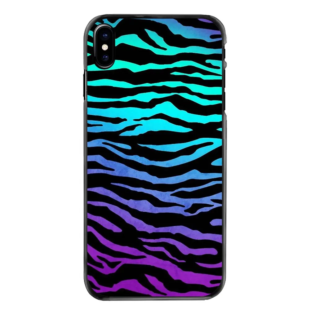 Pastel Teal Tiger neon Zebra Hybrid Print Phone Covers For LG G6 L90 V20 Nexus 5X 6P K10 Moto E E2 E3 G G2 G3 G4 G5 PLUS X2 Play |