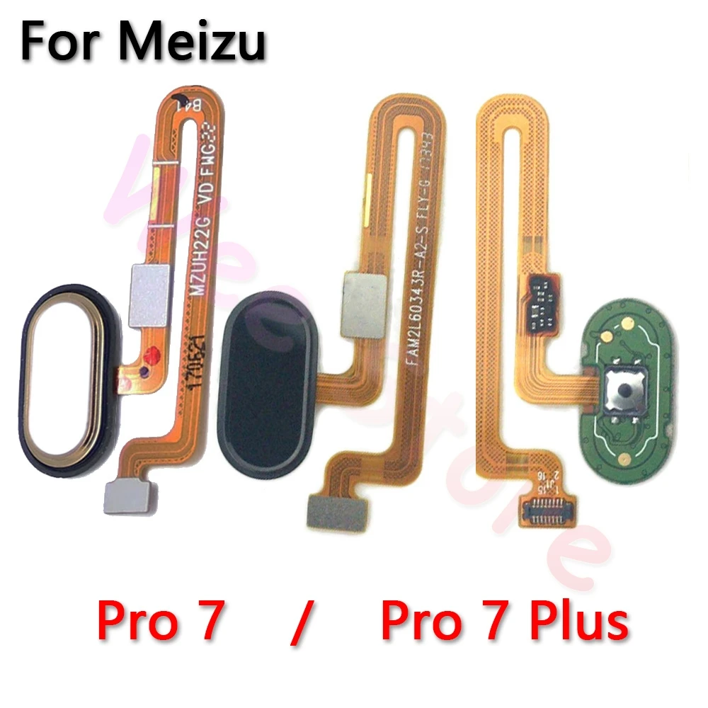 Кнопка возврата домой датчик отпечатков пальцев гибкий кабель для Meizu Pro7 Pro 7 Plus