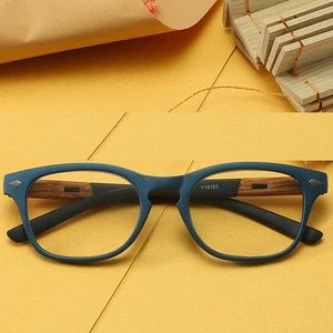 Очки для чтения для мужчин и женщин, с текстурой древесины
