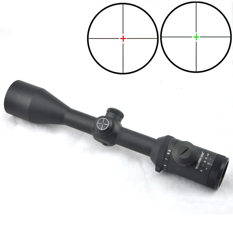 Visionking 3 9x44 RifleScopes водонепроницаемый дальний светящийся оптический прицел ar15 m16
