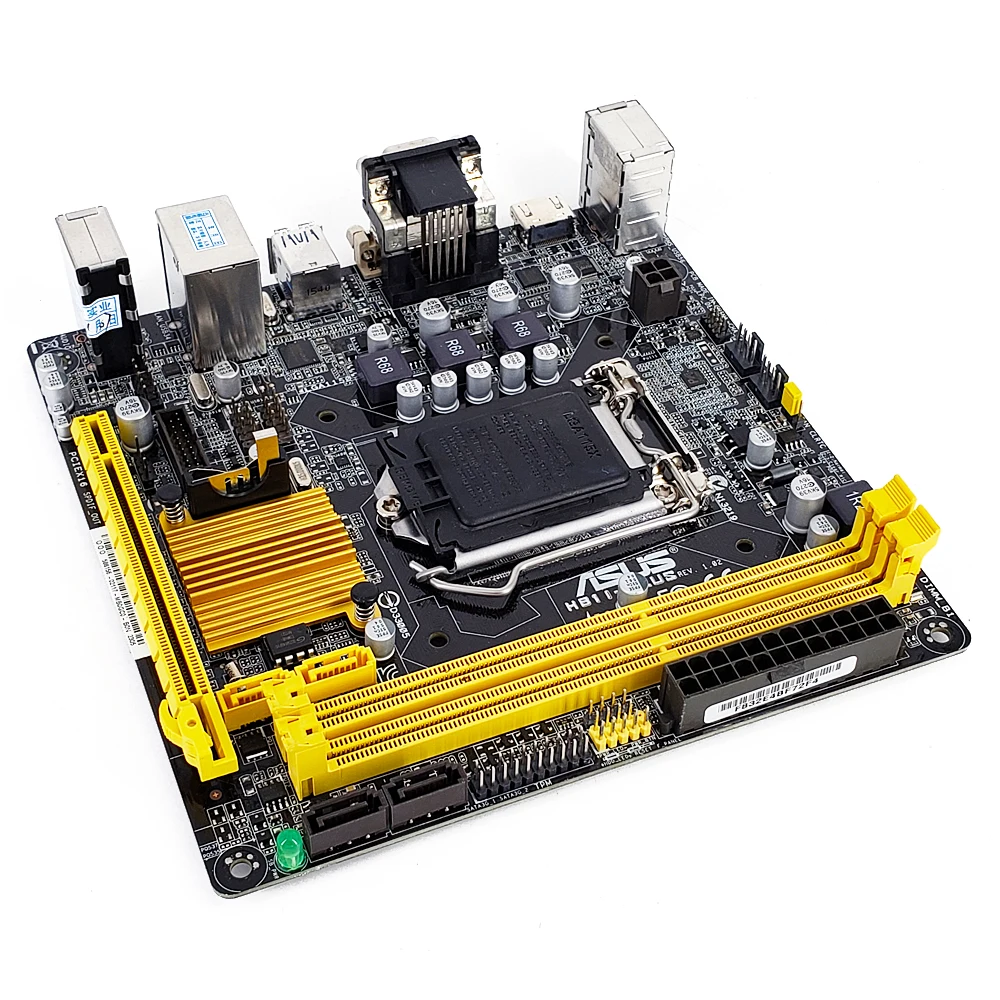 Asus H81I-PLUS настольная материнская плата H81 LGA 1150 для Core i7 i5 i3 DDR3 16G SATA3 USB3.0 HDMI Mini-ITX оригинальная б/у материнская плата