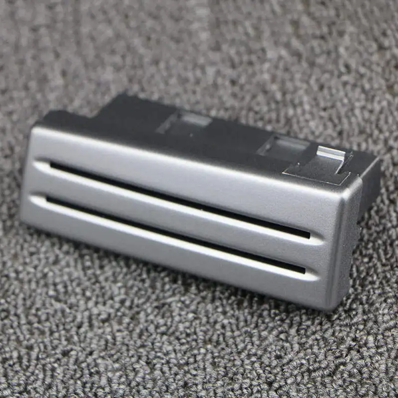 Dark Silver Dark silve 6Q1858373 держатель для карт Слот для монет центральный ящик для хранения для VolksWagen Polo 9N 2005 2006 2007 2008 2009 2010 - Название цвета: Dark Silver