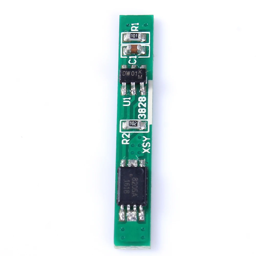 Защитная плата BMS 1S для литиевого аккумулятора 10 шт. полимерная PCM PCB защиты от