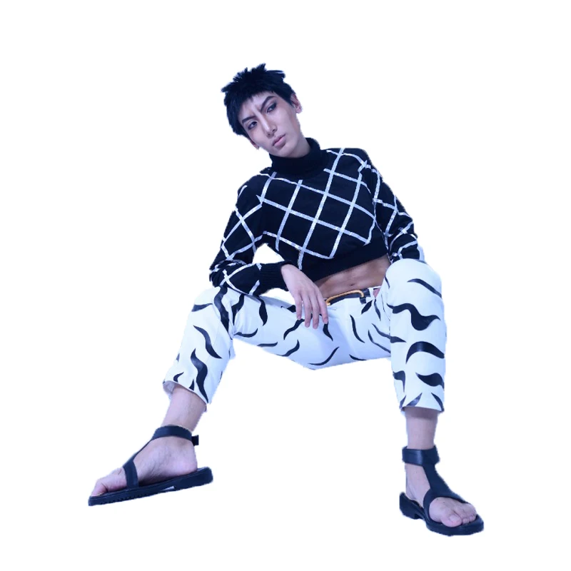 Модные новые приключения Джоджо Гвидо MISTA косплэй костюм целый набор 2 вида