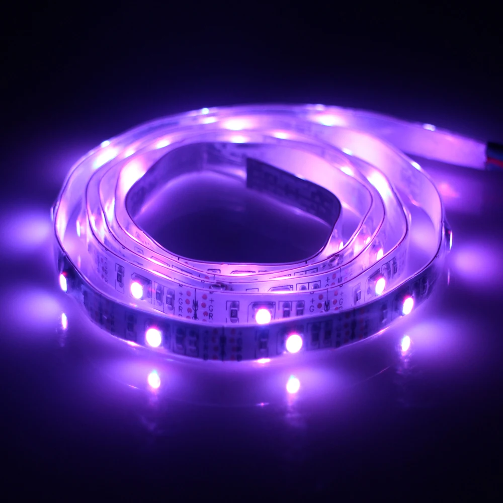 USB 5 В 1 м 40 светодиодов SMD 3528 Светодиодные ленты Гибкая RGB Цвет Изменение