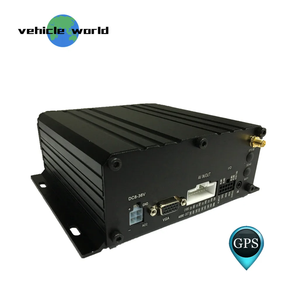 Автомобиль такси прицеп грузовик школьный автобус 4 канала AHD 1080P HDD Мобильный DVR с