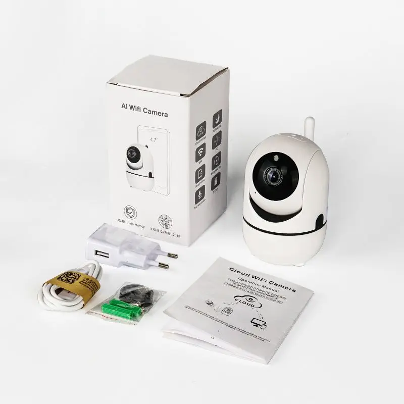 Automatio отслеживания Wi-Fi Камера 720 P Беспроводной IP Carmera видеонаблюдения Камера Cloud Storage движения Сенсор Камера тела монитор