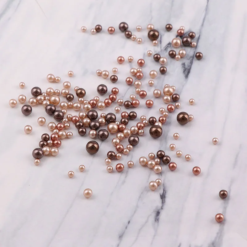 1 пакет 3 6 мм кофейная серия разных размеров имитация скраба без искусственных