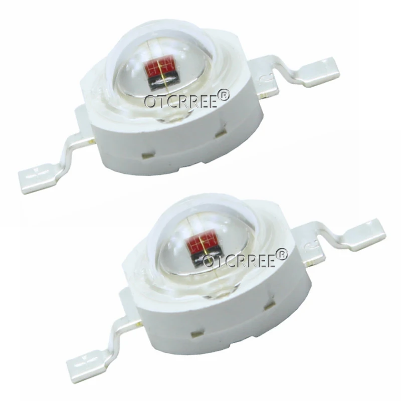 Фото Светодиодный ИК дисплей 5 шт. 30 нм 3 Вт led 3w far ledfar red led Светодиодный ИК дисплей 5 шт. 30 нм 3 Вт led 3w far ledfar red led