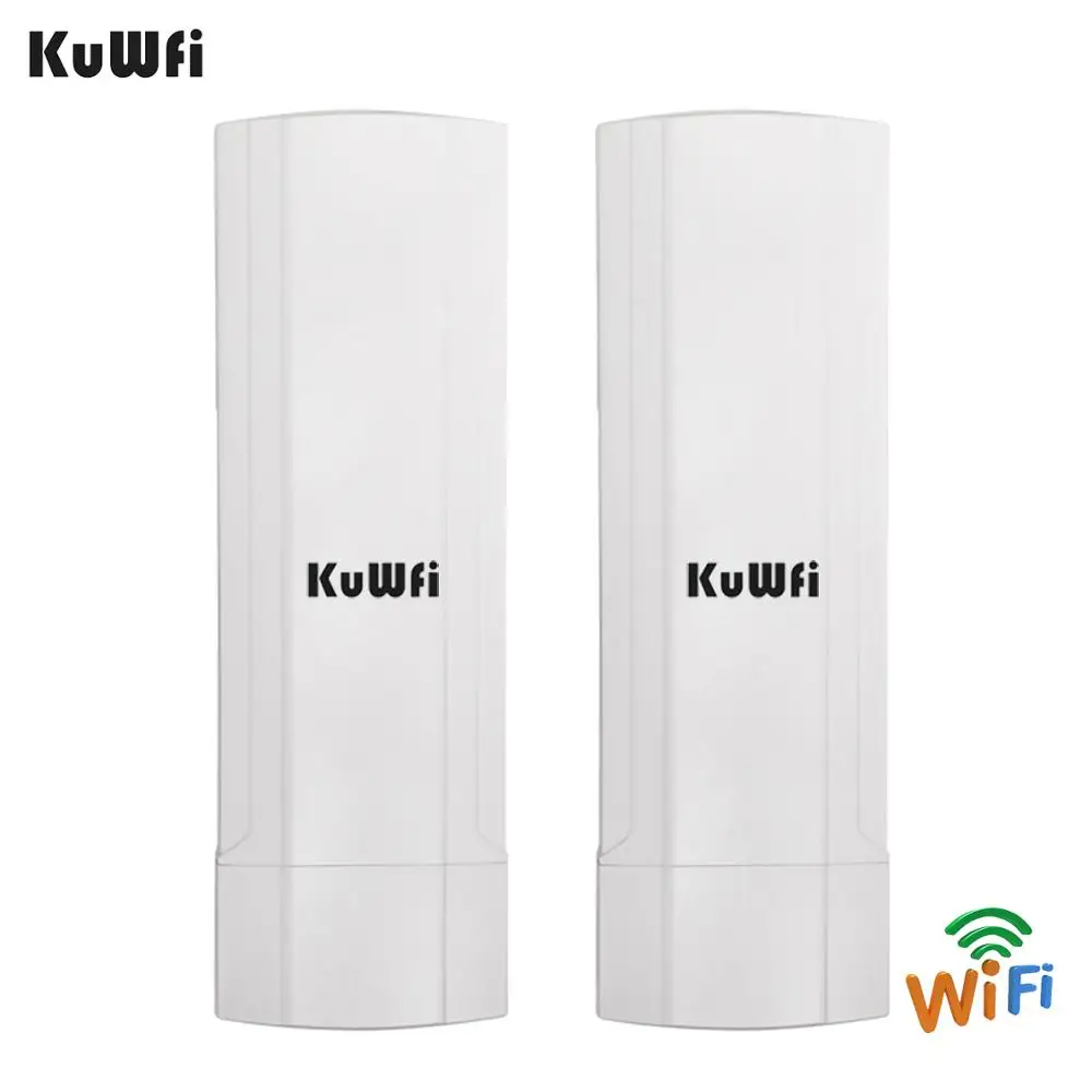 KuWFi Открытый CPE маршрутизатор Wifi Repetidor удлинитель 2 фото расстояние передачи до 3
