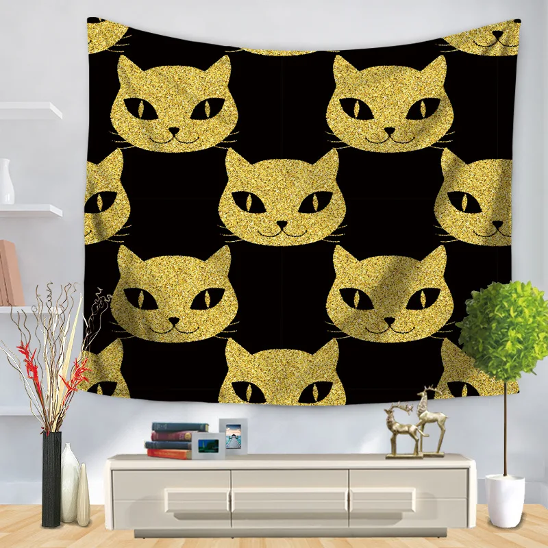 Домашний Декоративный Настенный Ковер гобелен прямоугольное покрывало для