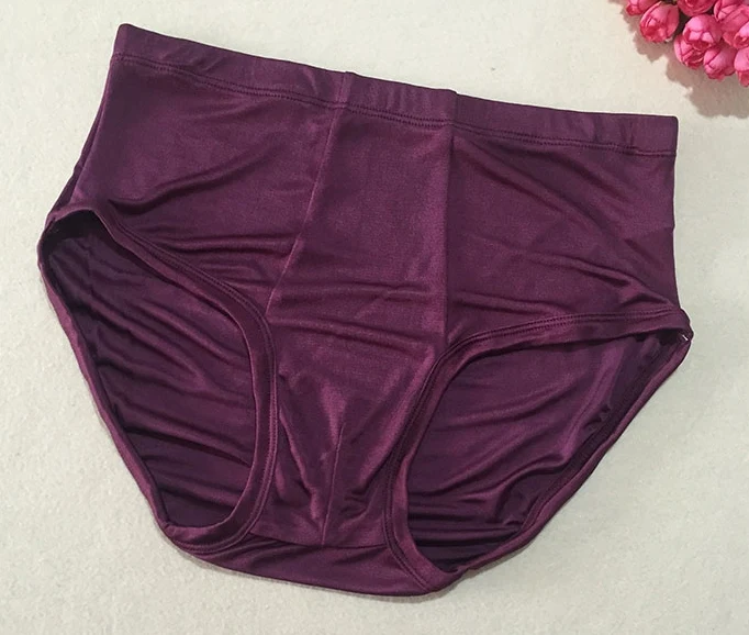 6 шт 50% шелк 50% вискоза Мужское нижнее белье Трусы размер L XL 2XL 3XL SG102