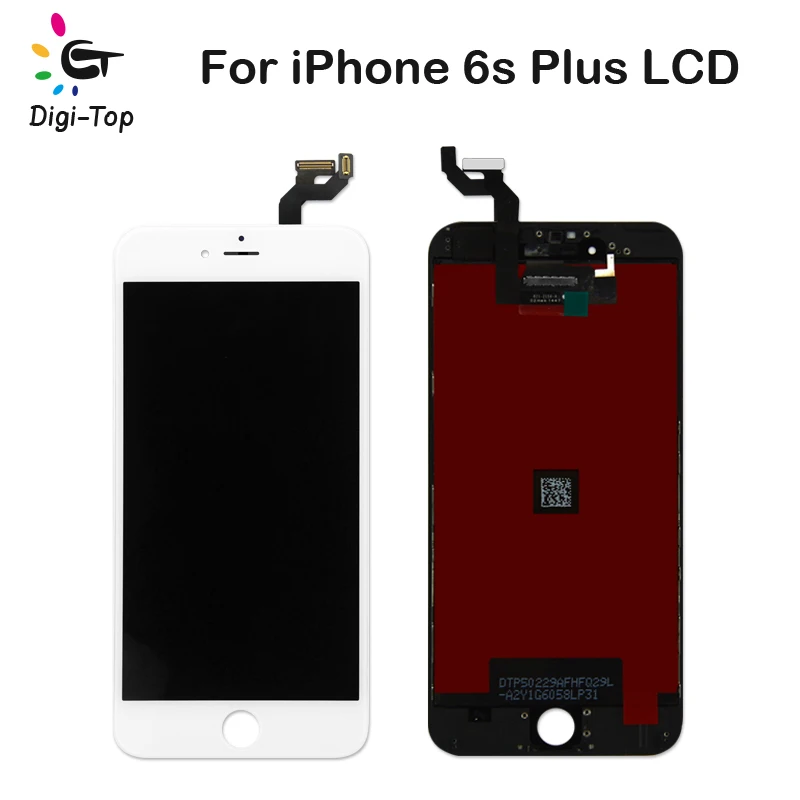 Digi Top 5 шт./лот ЖК сенсорный экран для iPhone 6S Plus дигитайзер дисплей в сборе запасные