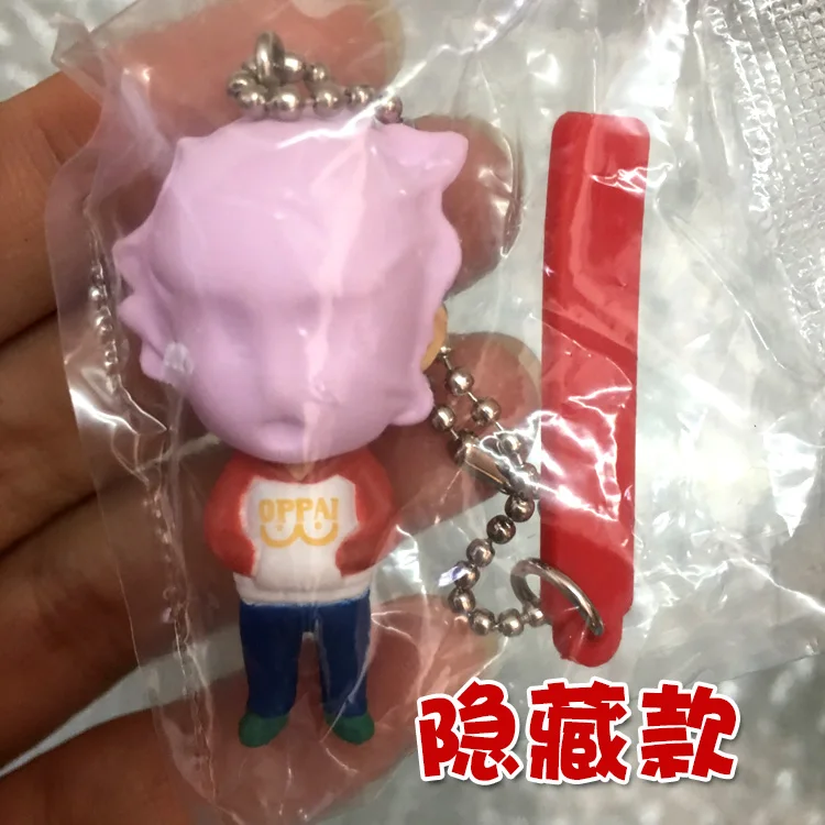 Японского аниме one punch man коллекция 2 оригинальные капсульные игрушки Сайтама