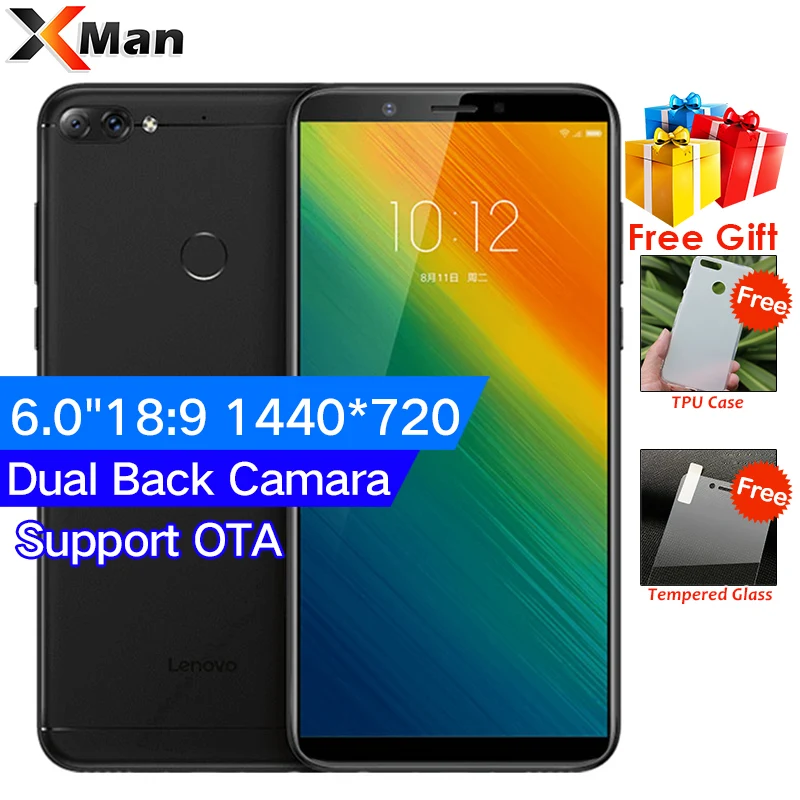 Lenovo K5 Note L38012 с глобальной прошивкой 3 ГБ 4 Гб ОЗУ 32 64 6 0 дюйма 18:9 4G FDD LTE мобильный