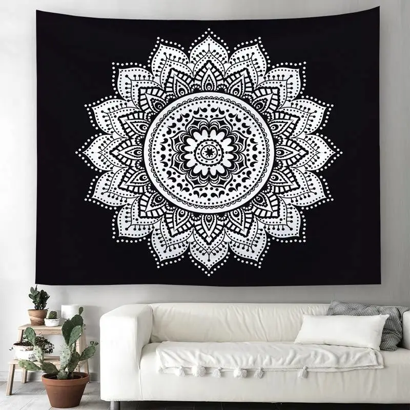 Мандала декоративный домашний мебельно-декоративная ткань настенный богемный