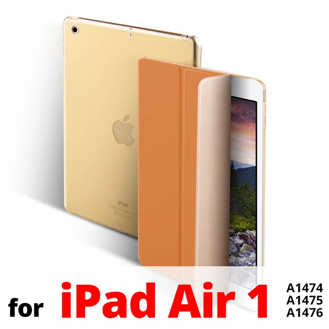 Чехол для iPad Air 1 2 ультра тонкий магнитный складной стенд из искусственной кожи чехол для iPad 5 6 умный чехол для iPad Air 1 Air 2 9,7 чехол - Цвет: Brown for Air 1