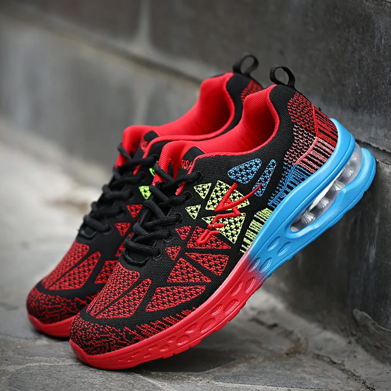 

2018 Hot Selling Lovers High Quality Casual Shoes For Men Fashion Air sole Male Shoes Comfortable And Soft Lace-up Men Shoes