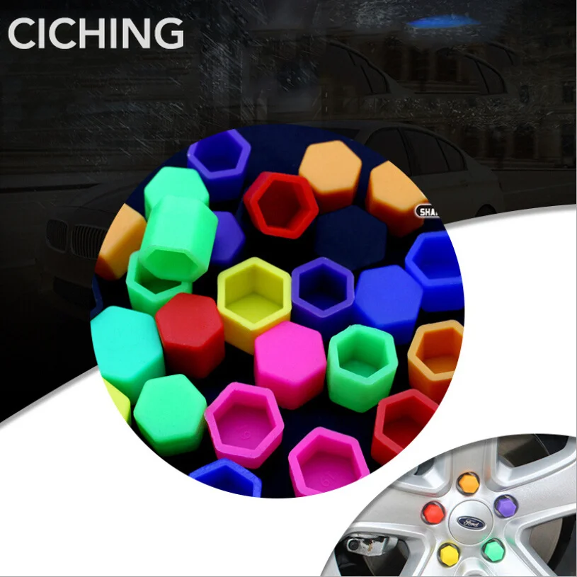 Стайлинга автомобилей 20 штук кремнезема Caps концентратор винтовая защита для Lada