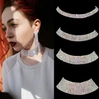 Роскошное женское ожерелье, свадебное ожерелье с покрытием из меди и серебра, цепочка-чокер с кристаллами, ожерелье для женщин, ювелирные изделия в подарок