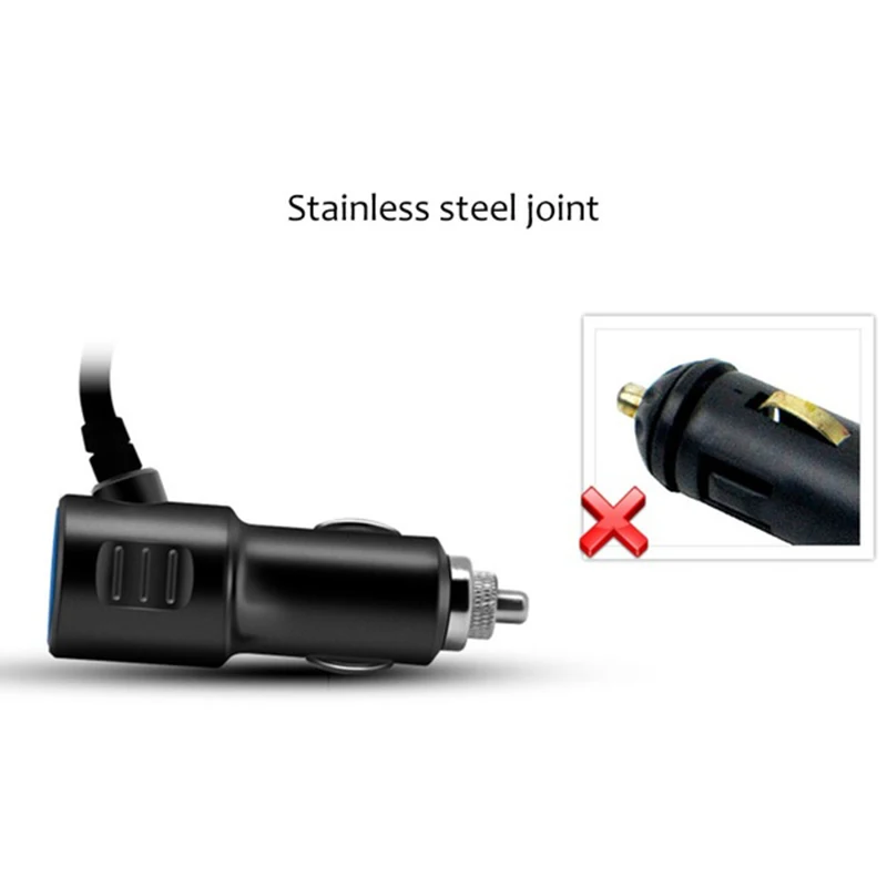 3USB Порты и разъёмы 3-розетка Автомобильный Разветвитель Прикуривателя 120W 12 V/24 V Мощность DC разветвитель прикуривателя автомобиля Зарядное устройство адаптер