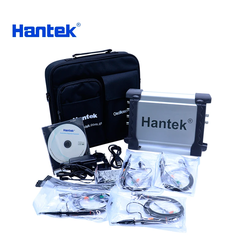 Осциллограф Hantek DSO3254A USB 4CH 250 МГц 1GSa/s ПК генератор сигналов для хранения 16 каналов