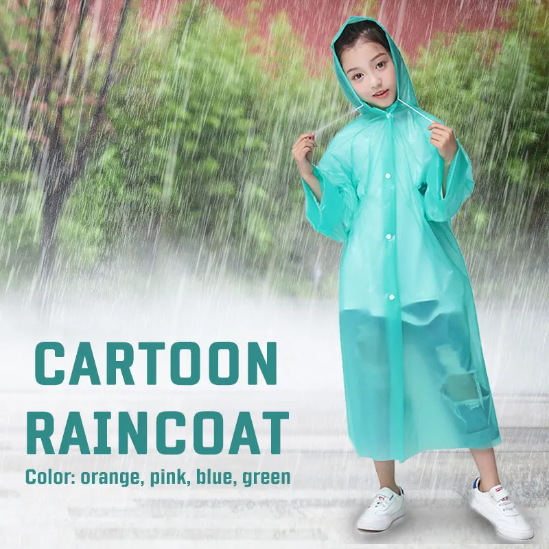 Дождевик для взрослых полихроматический дождевик прозрачный дождевой плащ с