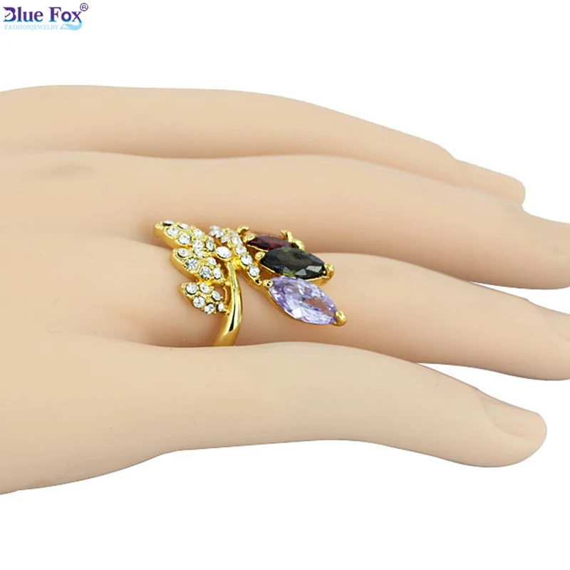 2016 Новый горячий Мода Ювелирные Изделия Обручальное кольцо пятно Розового