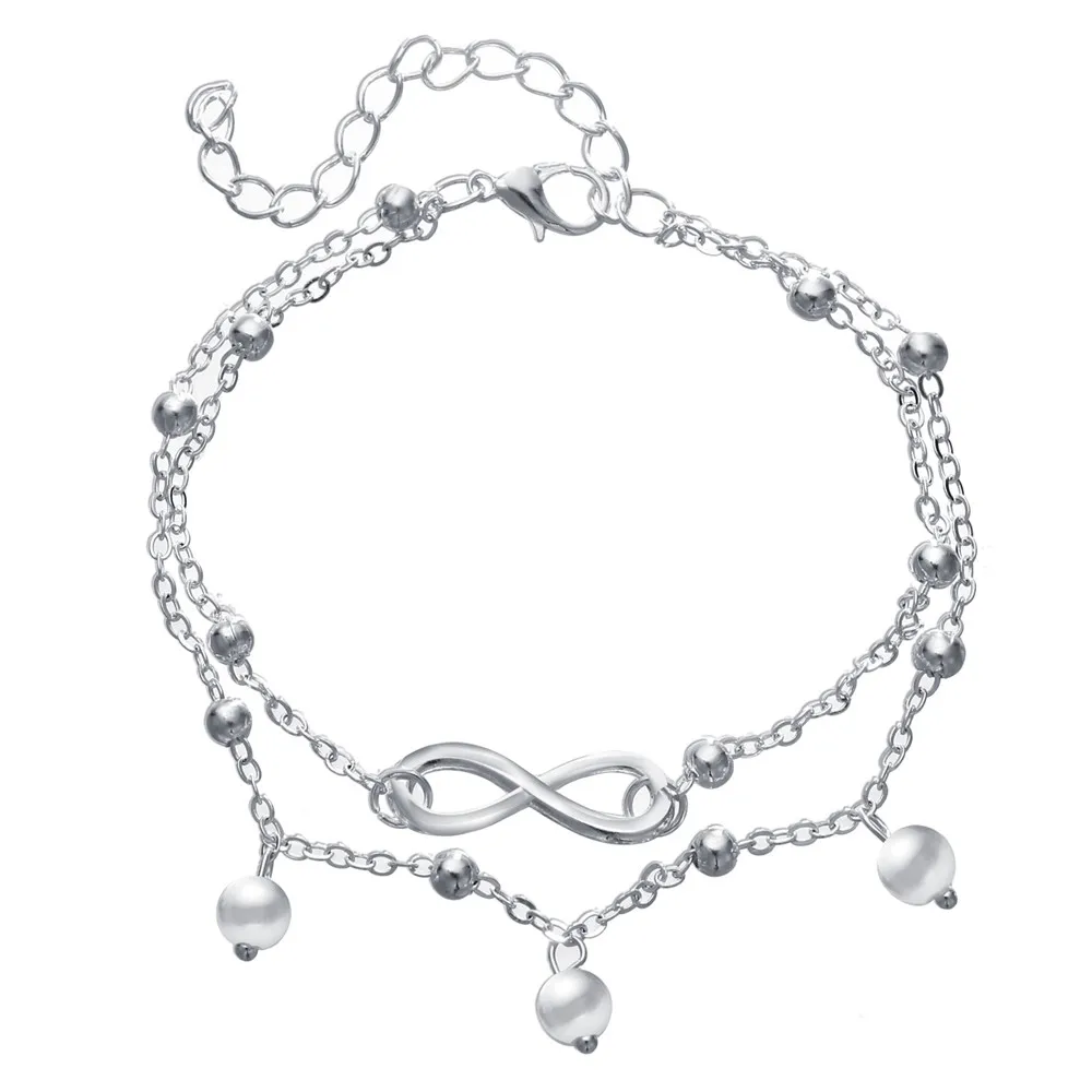 Комплект браслетов IF ME Женский Винтажные Ювелирные украшения на лодыжку в стиле