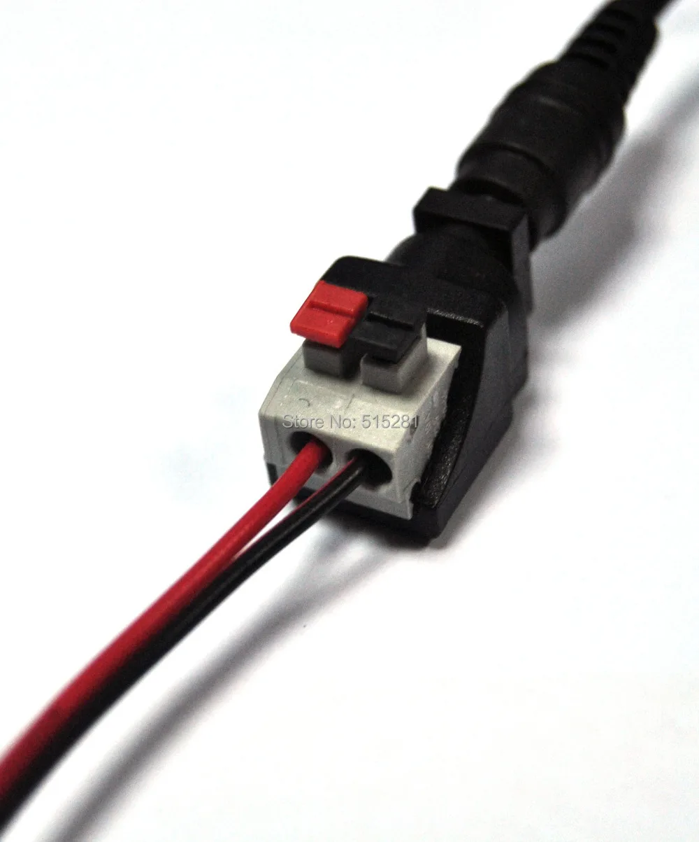 2 контактный Одноцветный разъем для светодиодной ленты с портом постоянного тока