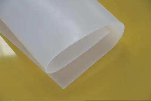 

500X500X5mm, High Quality Translucent/milky white Silicone Rubber Sheet, For heat Resist Cushion,100% Virgin Silikon Rubber Pad