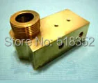 Seibu S860 Brass Holder / Seat 70mm*40mm*34mm of Upper Machine Head, for EW-F,K,K1 WEDM-LS Wire Cutting Machine Parts