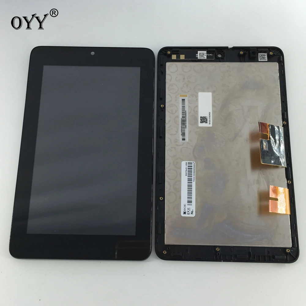 ЖК дисплей сенсорный экран дигитайзер стекло в сборе с рамкой для ASUS Memo Pad ME172V ME172