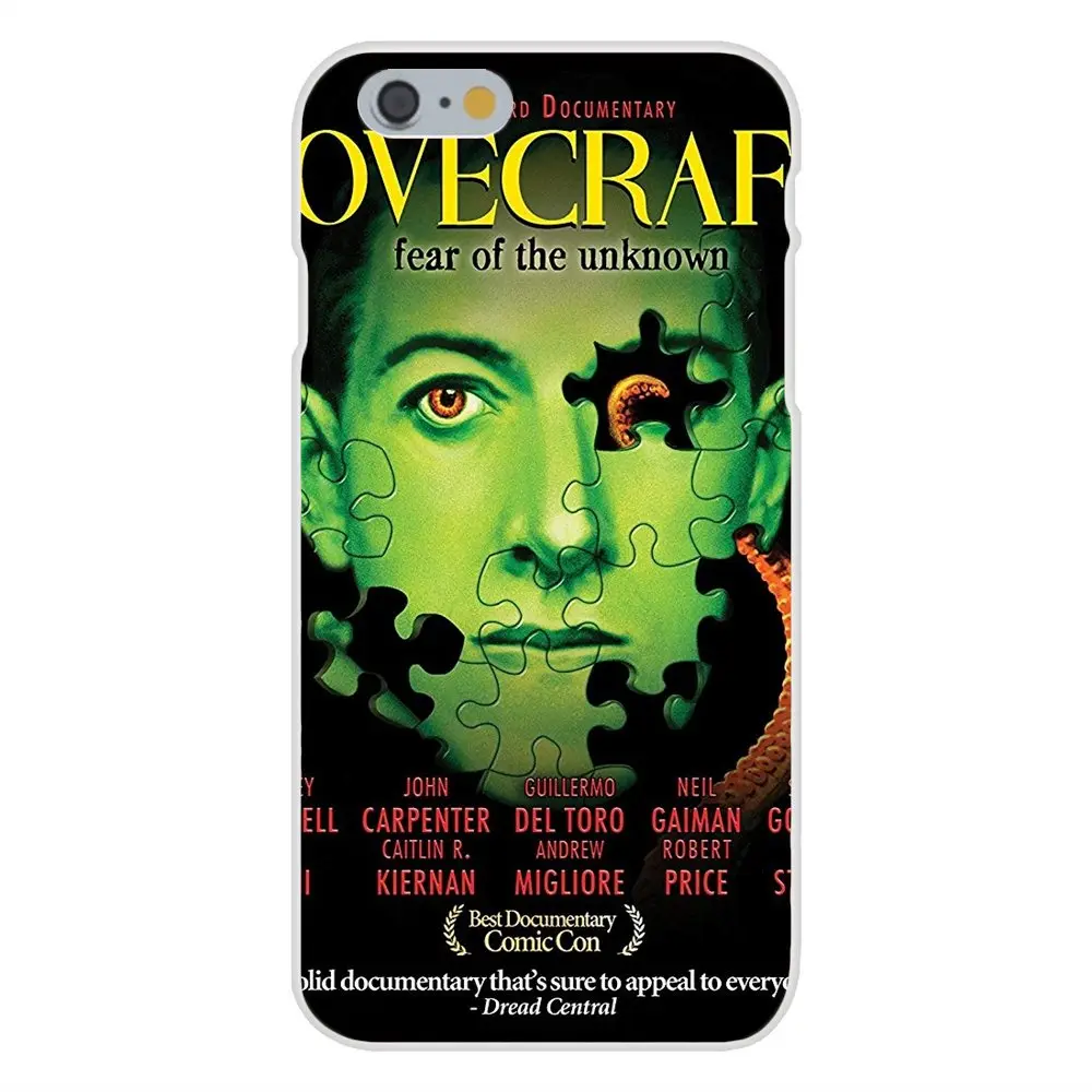 Мягкий чехол для мобильного телефона Apple iPhone 4 4S 5 5C 5S SE 6 6S 7 8 Plus X XS Max XR Cool Lovecraft Film
