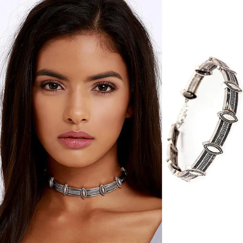LZHLQ массивное металлическое ожерелье чокер в стиле панк 2020 Трендовое женское с