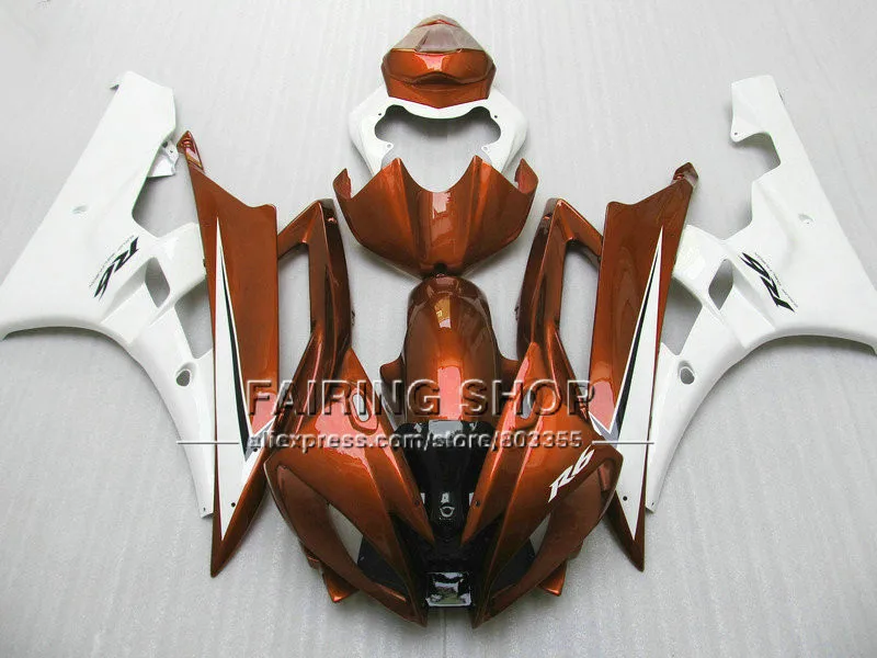 Комплекты обтекателей для мотоциклов West черно белые на заказ YAMAHA YZFR6 2006 2007